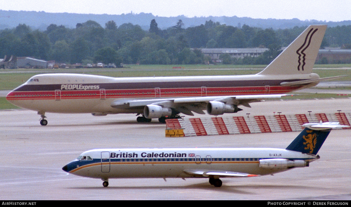 Aircraft Photo of G-AXJK | BAC 111-501EX One-Eleven | British Caledonian Airways | AirHistory.net #604896