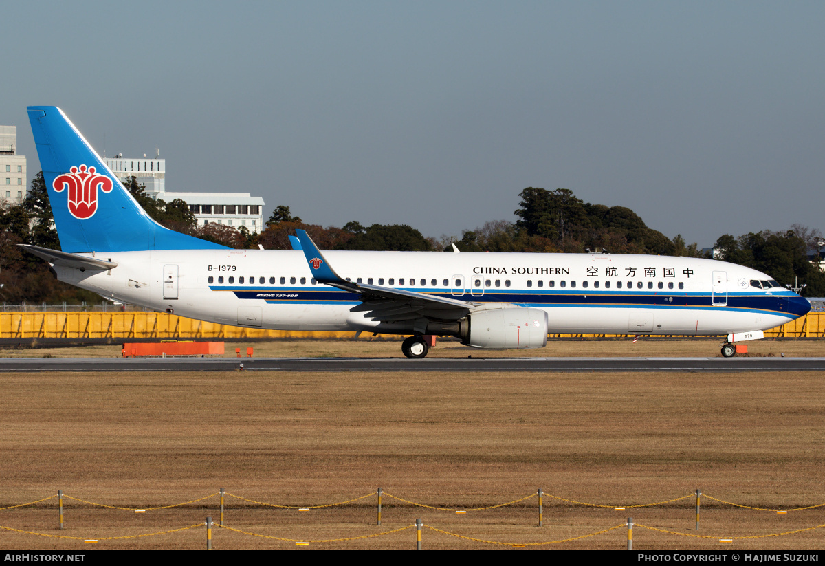 Aircraft Photo of B-1979 | Boeing 737-86N | China Southern Airlines | AirHistory.net #604901