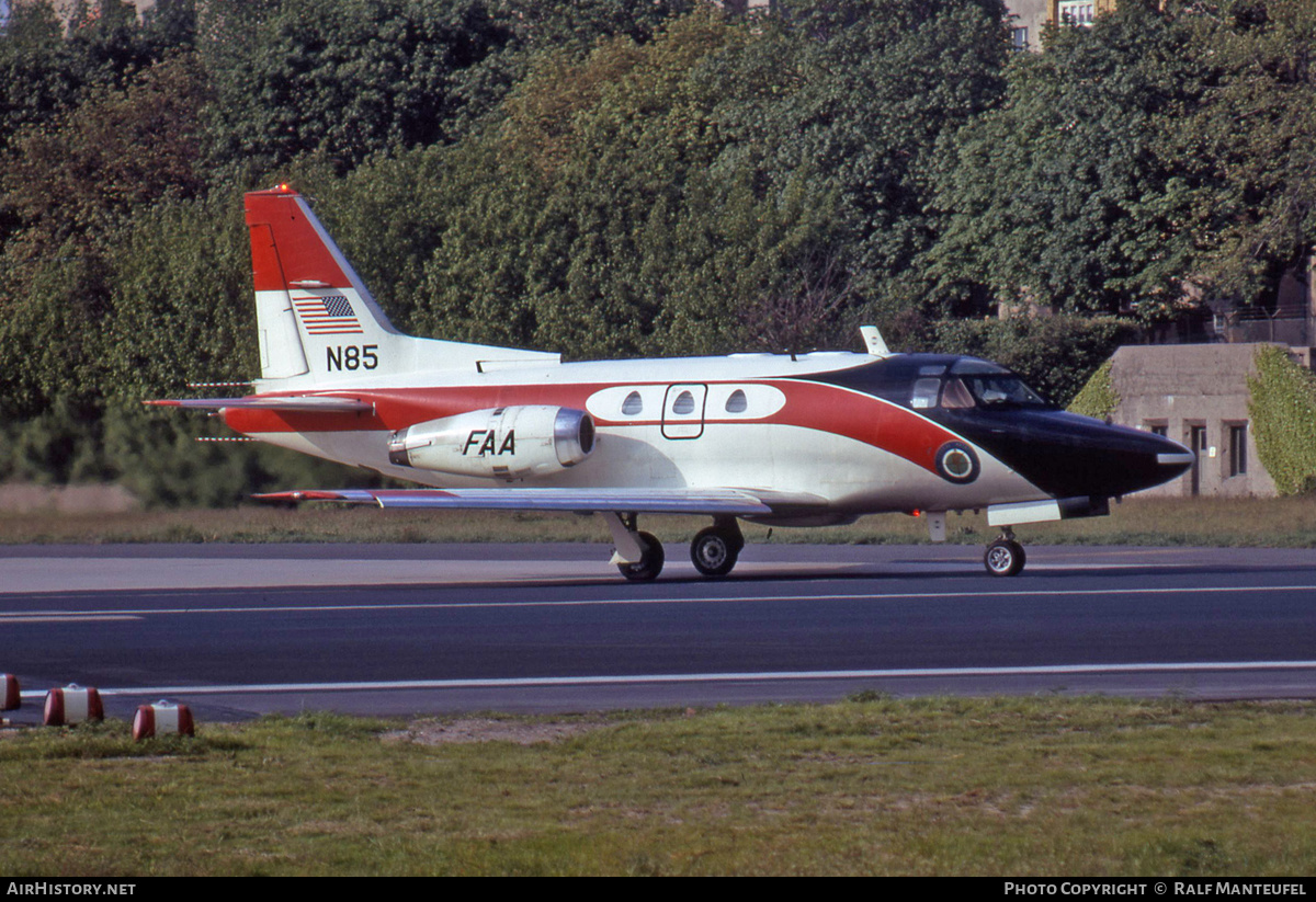 Aircraft Photo of N85 | North American Rockwell NA-282 Sabreliner 40 | FAA - Federal Aviation Administration | AirHistory.net #604902
