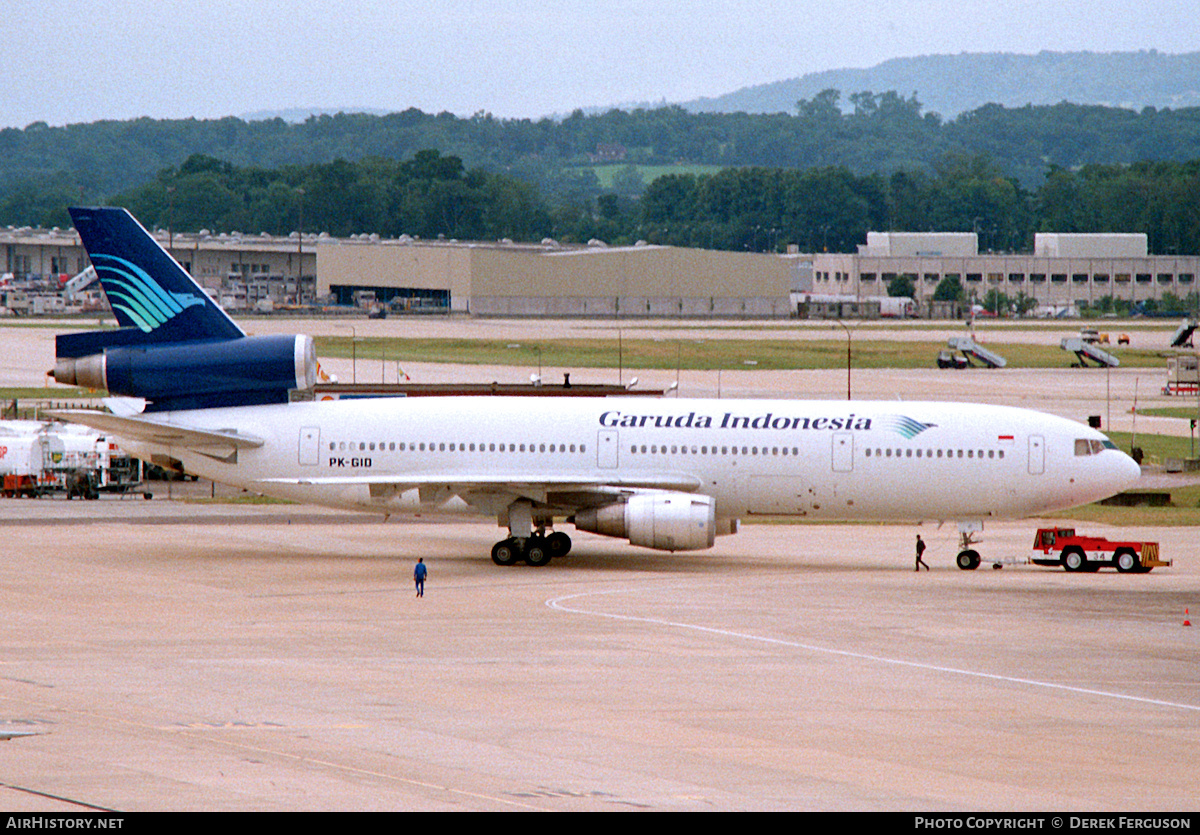 Aircraft Photo of PK-GID | McDonnell Douglas DC-10-30 | Garuda Indonesia | AirHistory.net #604908