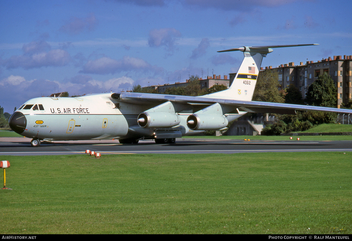 Aircraft Photo of 64-0612 / 40612 | Lockheed C-141A Starlifter | USA - Air Force | AirHistory.net #604911