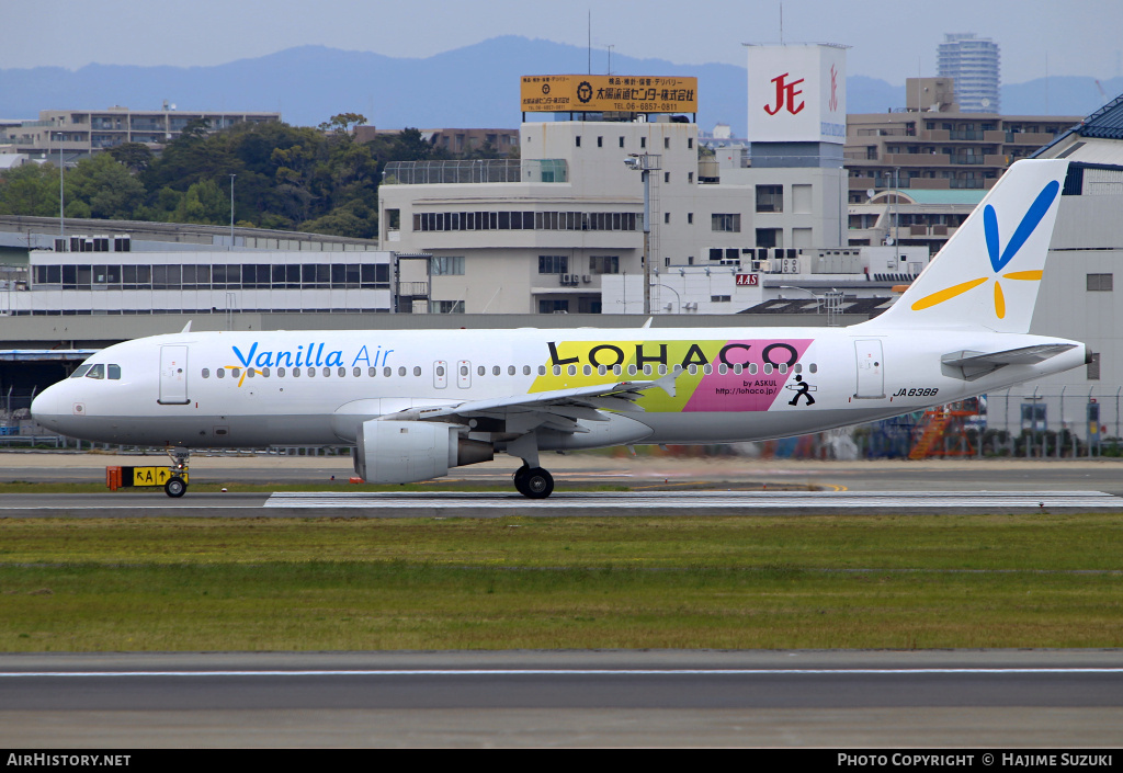 Aircraft Photo of JA8388 | Airbus A320-211 | Vanilla Air | AirHistory.net #604912