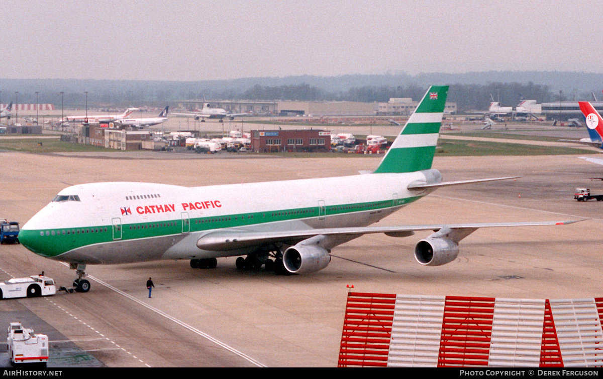 Aircraft Photo of VR-HIF | Boeing 747-267B | Cathay Pacific Airways | AirHistory.net #604917