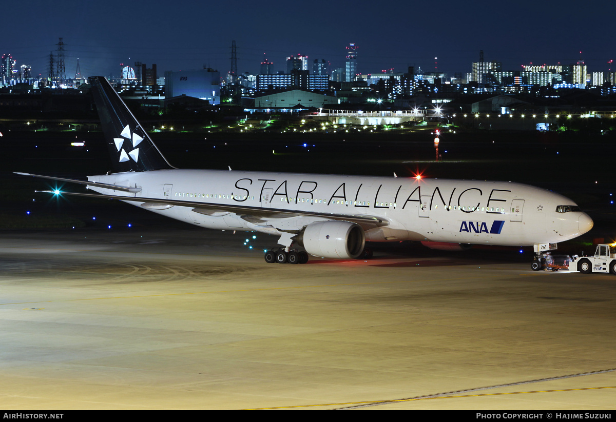 Aircraft Photo of JA712A | Boeing 777-281 | All Nippon Airways - ANA | AirHistory.net #604921