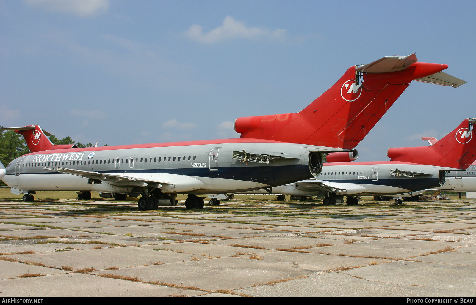 Aircraft Photo of N288US | Boeing 727-251/Adv | Northwest Airlines | AirHistory.net #604930