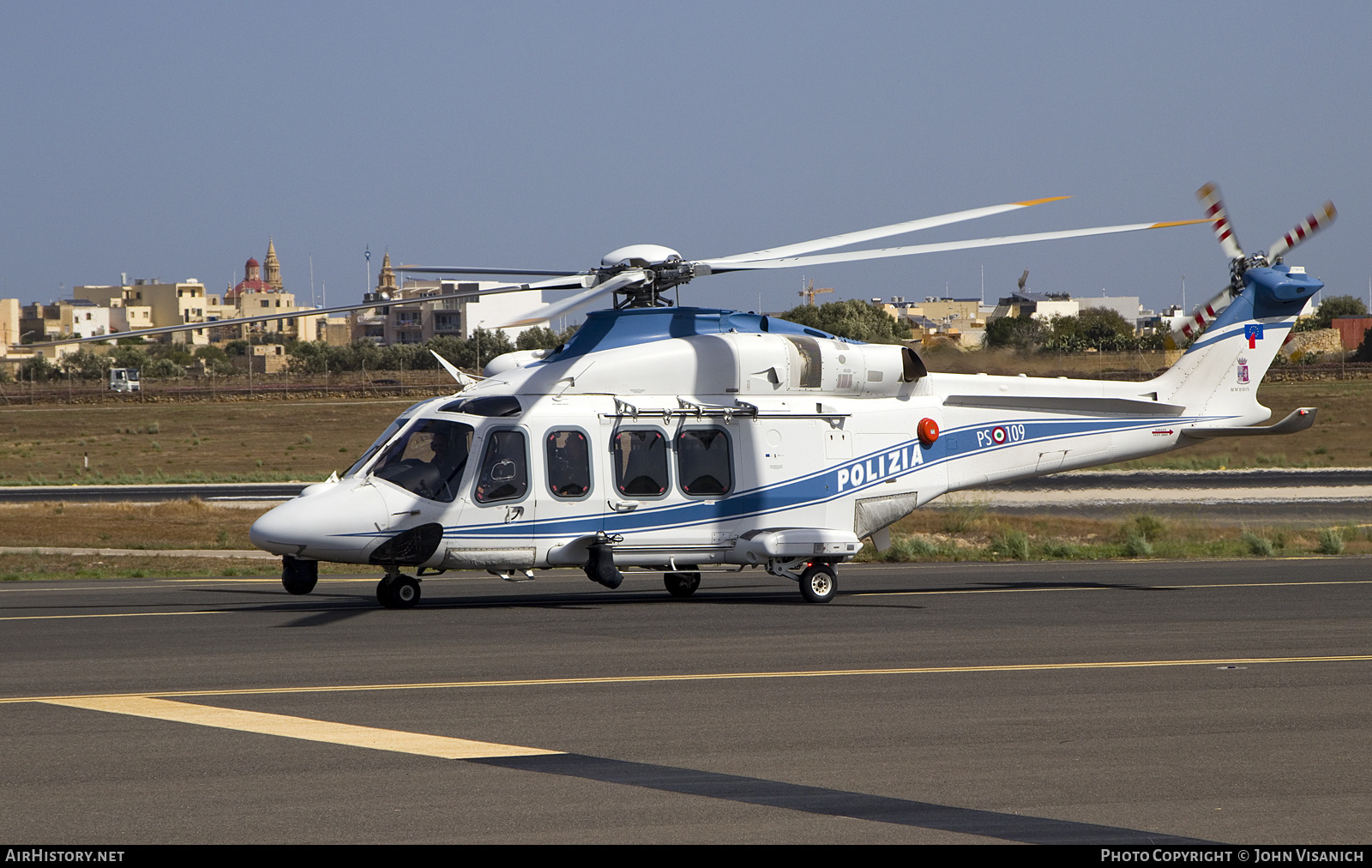 Aircraft Photo of MM81815 | Leonardo AW-139 | Italy - Polizia | AirHistory.net #604933