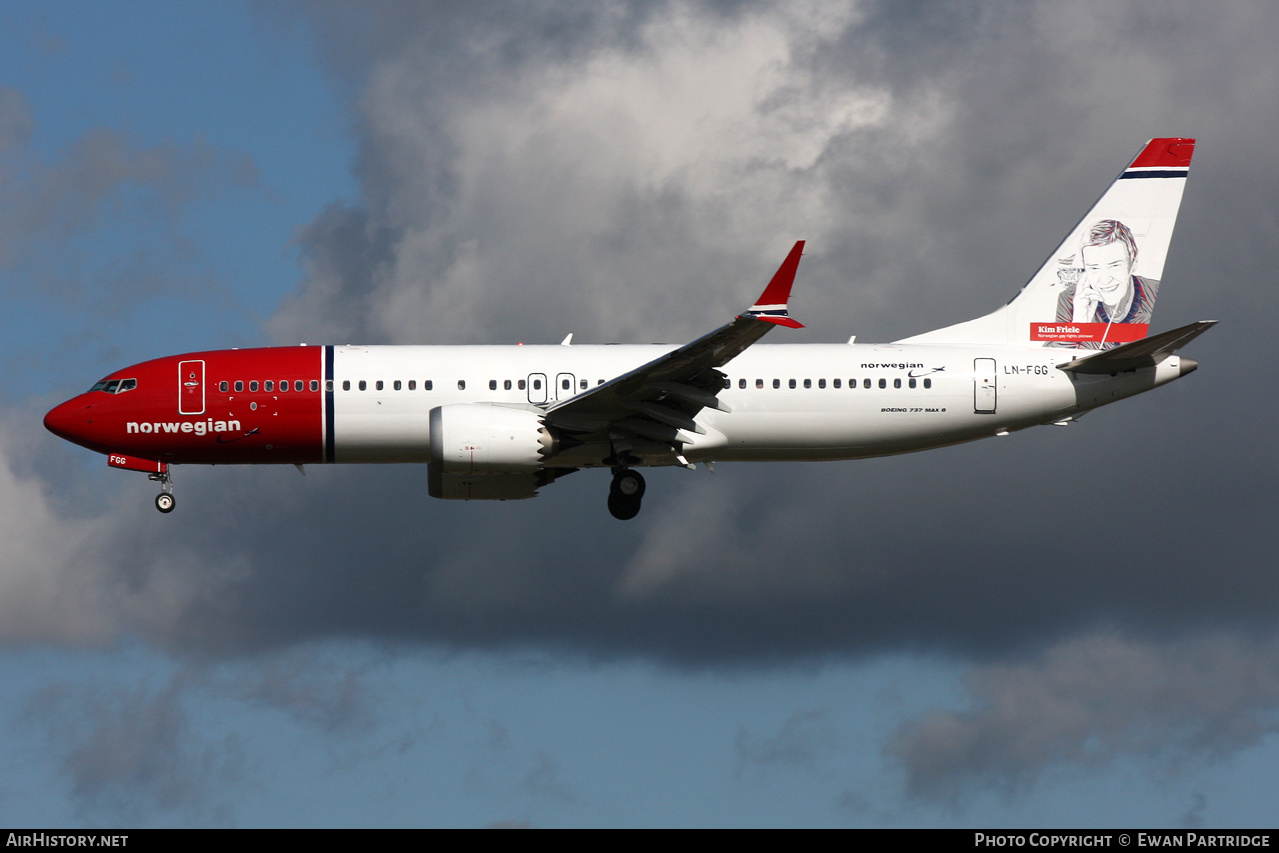 Aircraft Photo of LN-FGG | Boeing 737-8 Max 8 | Norwegian | AirHistory.net #604937