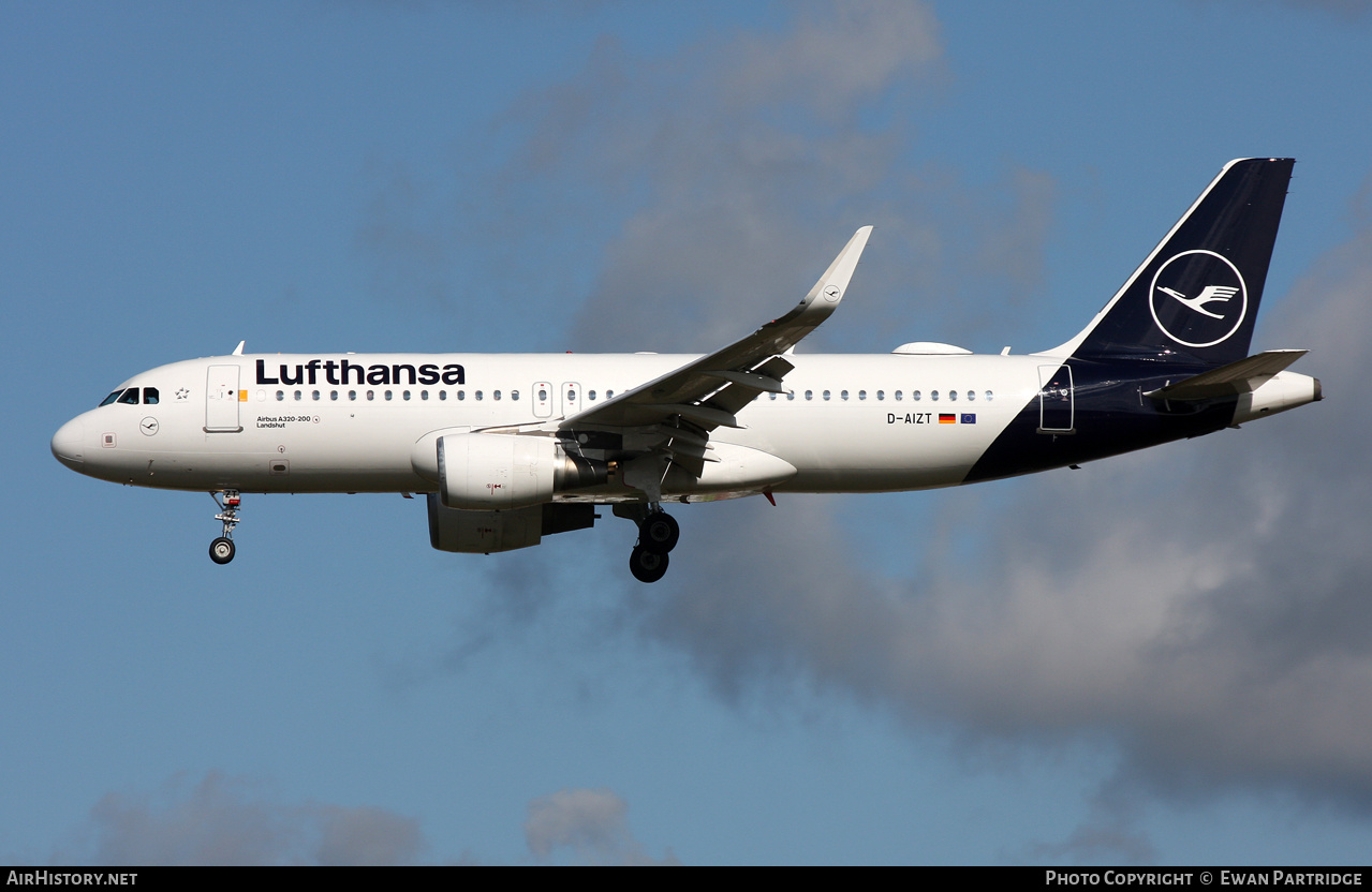 Aircraft Photo of D-AIZT | Airbus A320-214 | Lufthansa | AirHistory.net #604947