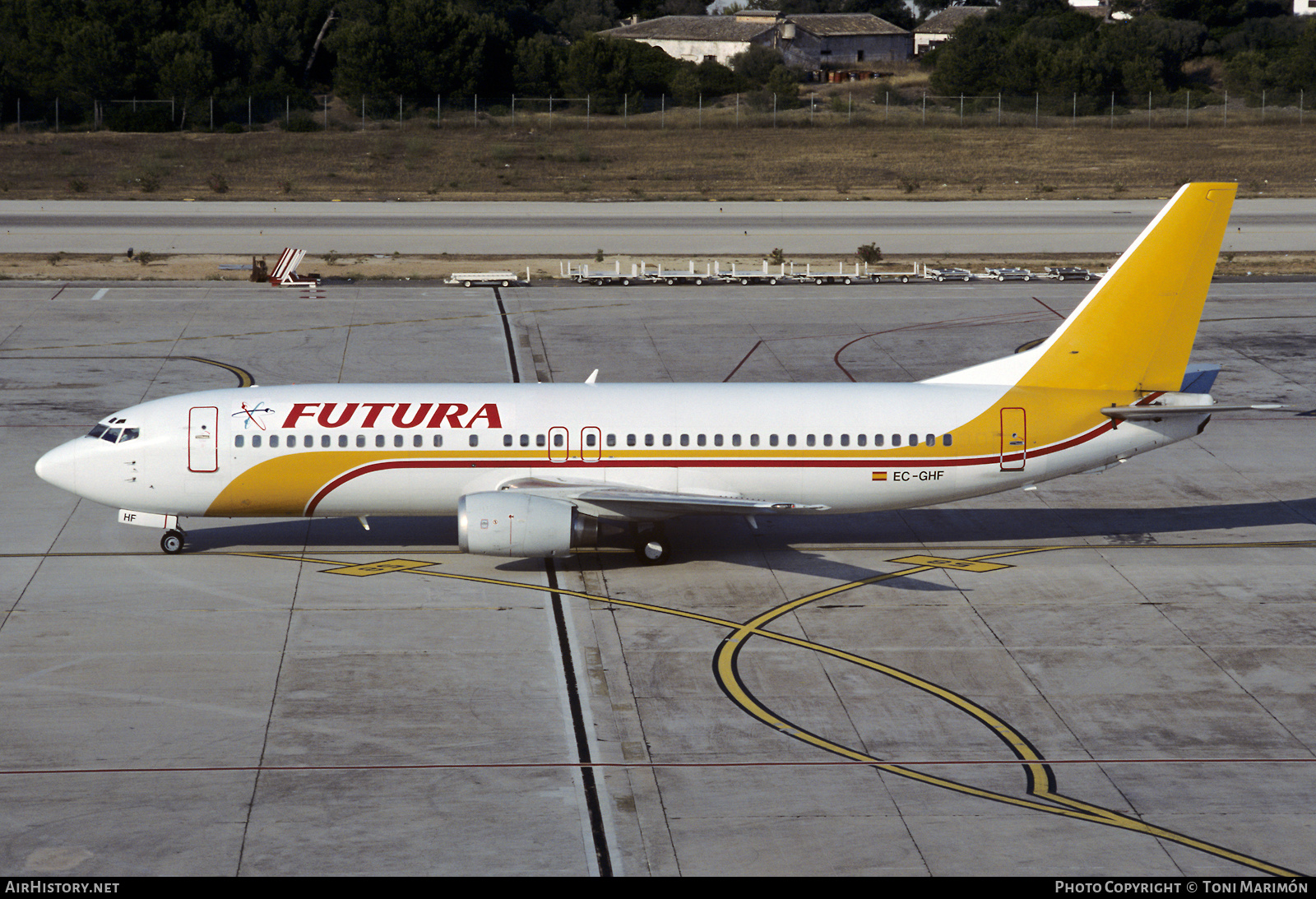 Aircraft Photo of EC-GHF | Boeing 737-46B | Futura International Airways | AirHistory.net #604956