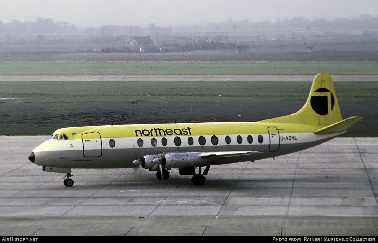 Aircraft Photo of G-AOYL | Vickers 806 Viscount | Northeast Airlines | AirHistory.net #604958