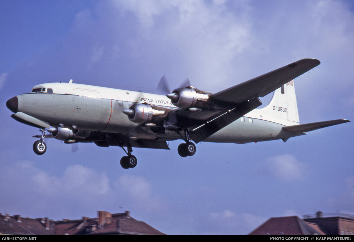 Aircraft Photo of 51-3830 / 0-13830 | Douglas C-118A Liftmaster (DC-6A) | USA - Air Force | AirHistory.net #604975
