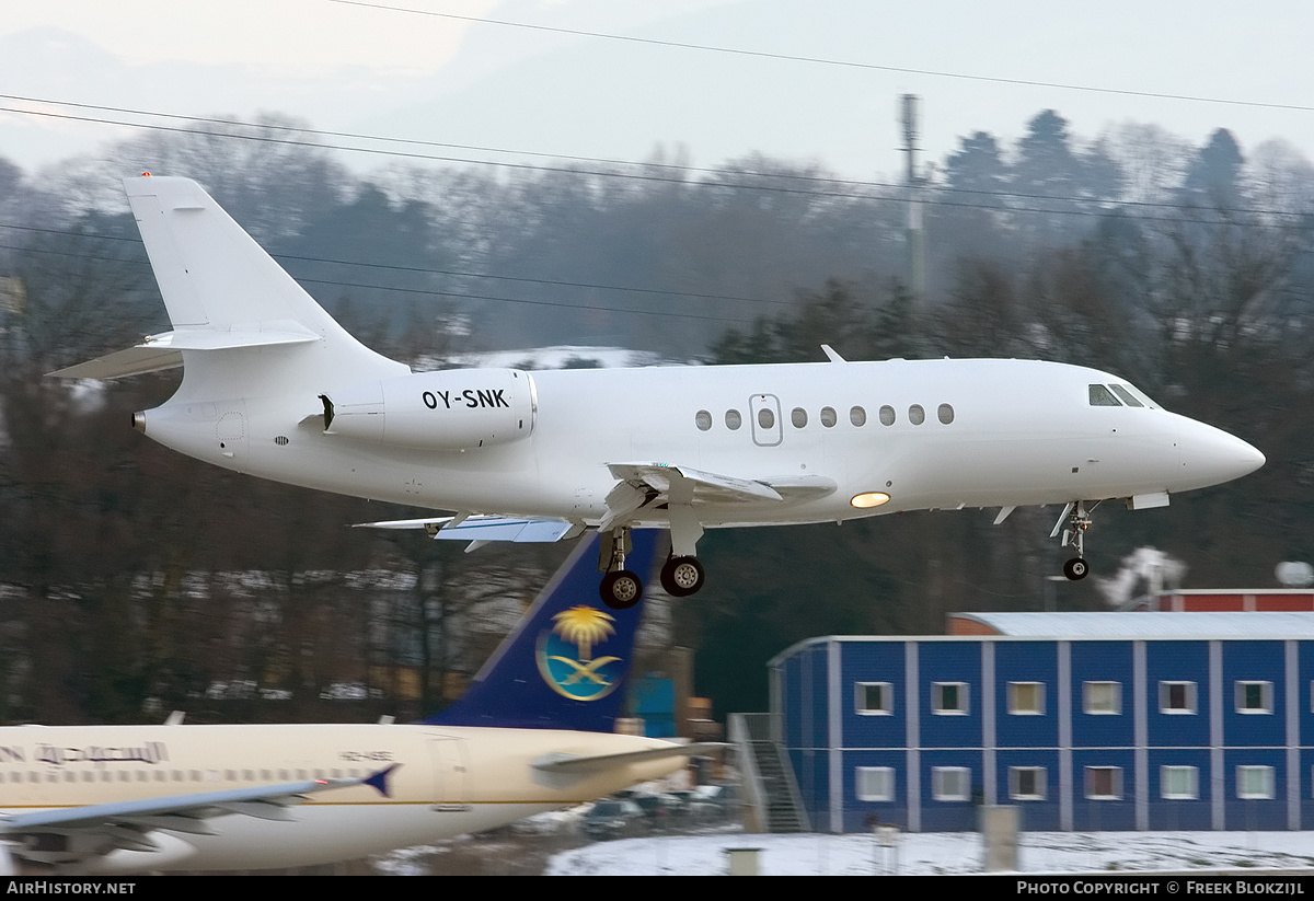 Aircraft Photo of OY-SNK | Dassault Falcon 2000 | AirHistory.net #604991