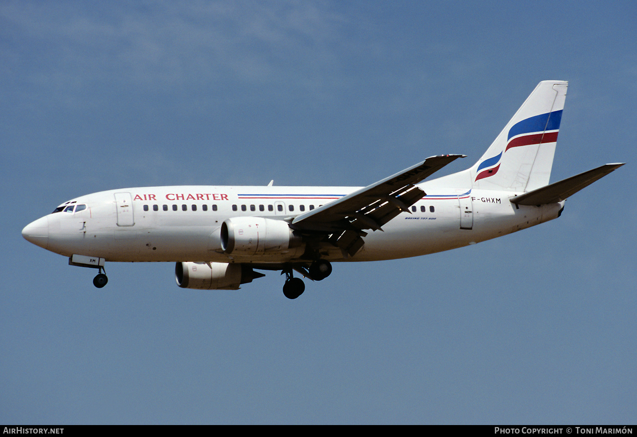 Aircraft Photo of F-GHXM | Boeing 737-53A | Air Charter | AirHistory.net #604999