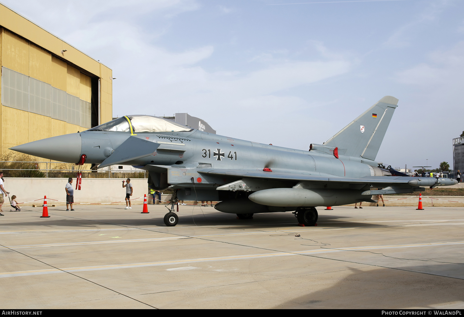 Aircraft Photo of 3141 | Eurofighter EF-2000 Typhoon S | Germany - Air Force | AirHistory.net #605007