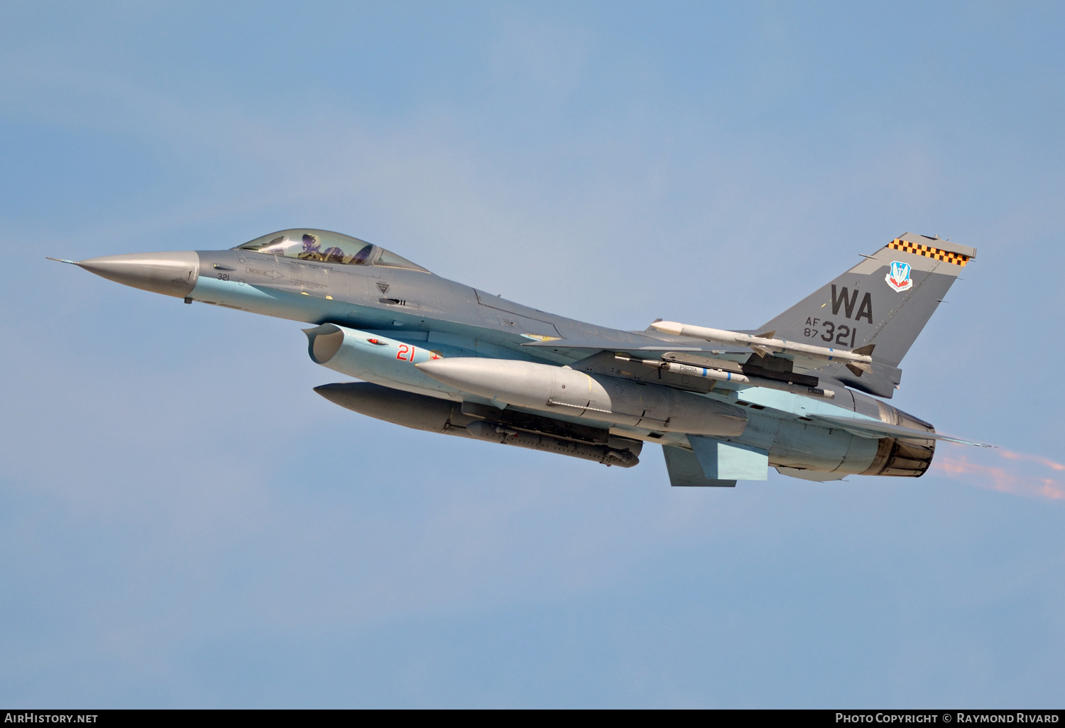 Aircraft Photo of 87-0321 / AF87-321 | General Dynamics F-16C Fighting Falcon | USA - Air Force | AirHistory.net #605008