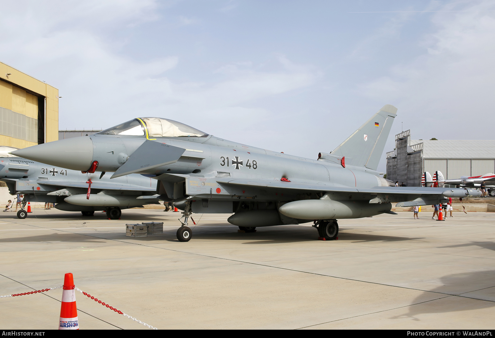 Aircraft Photo of 3148 | Eurofighter EF-2000 Typhoon | Germany - Air Force | AirHistory.net #605013