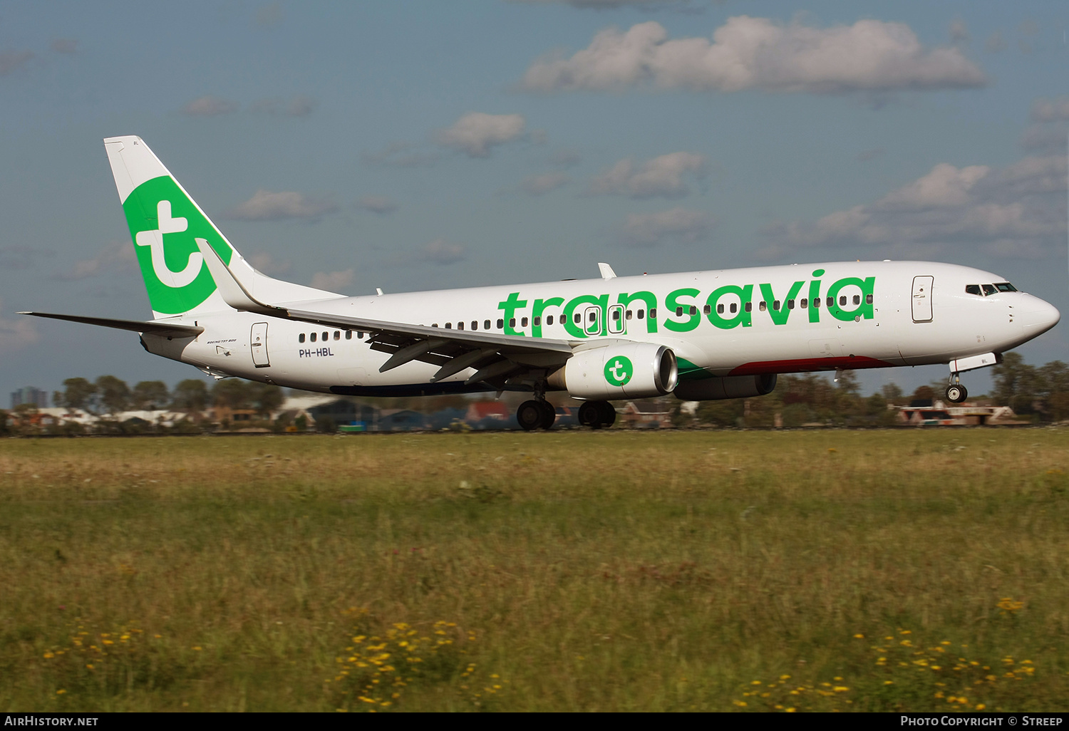 Aircraft Photo of PH-HBL | Boeing 737-82R | Transavia | AirHistory.net #605025