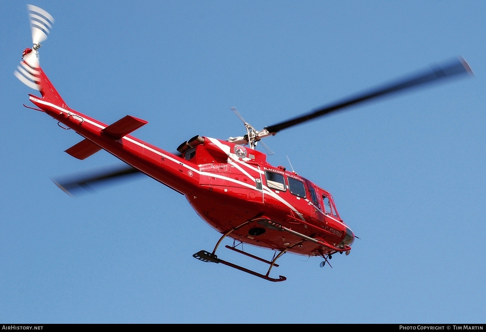 Aircraft Photo of C-FWBH | Bell 212 Twin Two-Twelve | Blackcomb Helicopters | AirHistory.net #605028