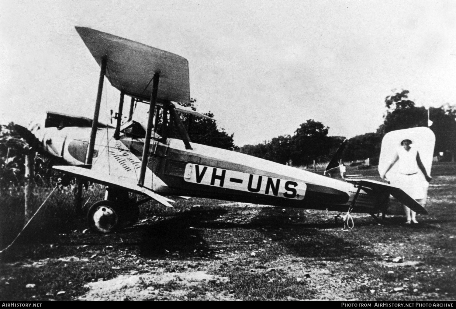 Aircraft Photo of VH-UNS | Blackburn Bluebird IV | AirHistory.net #605029