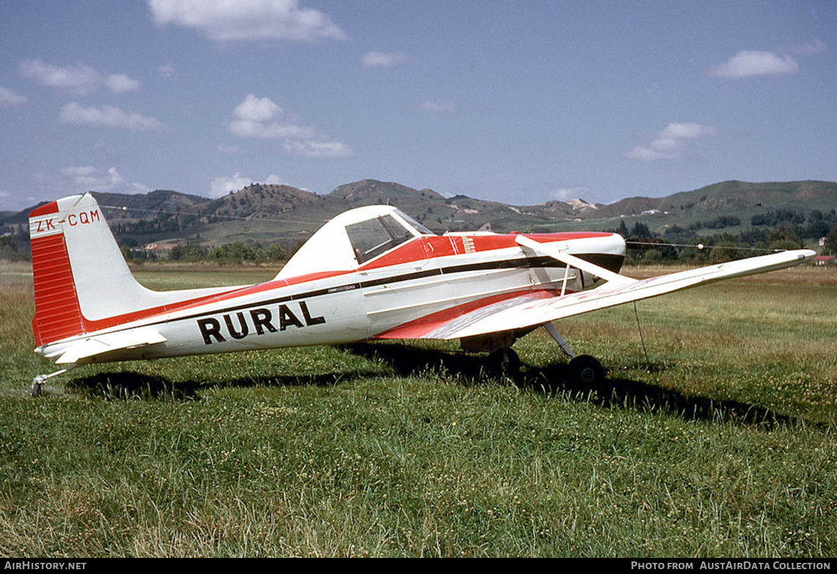 Aircraft Photo of ZK-CQM | Cessna A188 AgWagon 300 | Rural Air Services | AirHistory.net #605031
