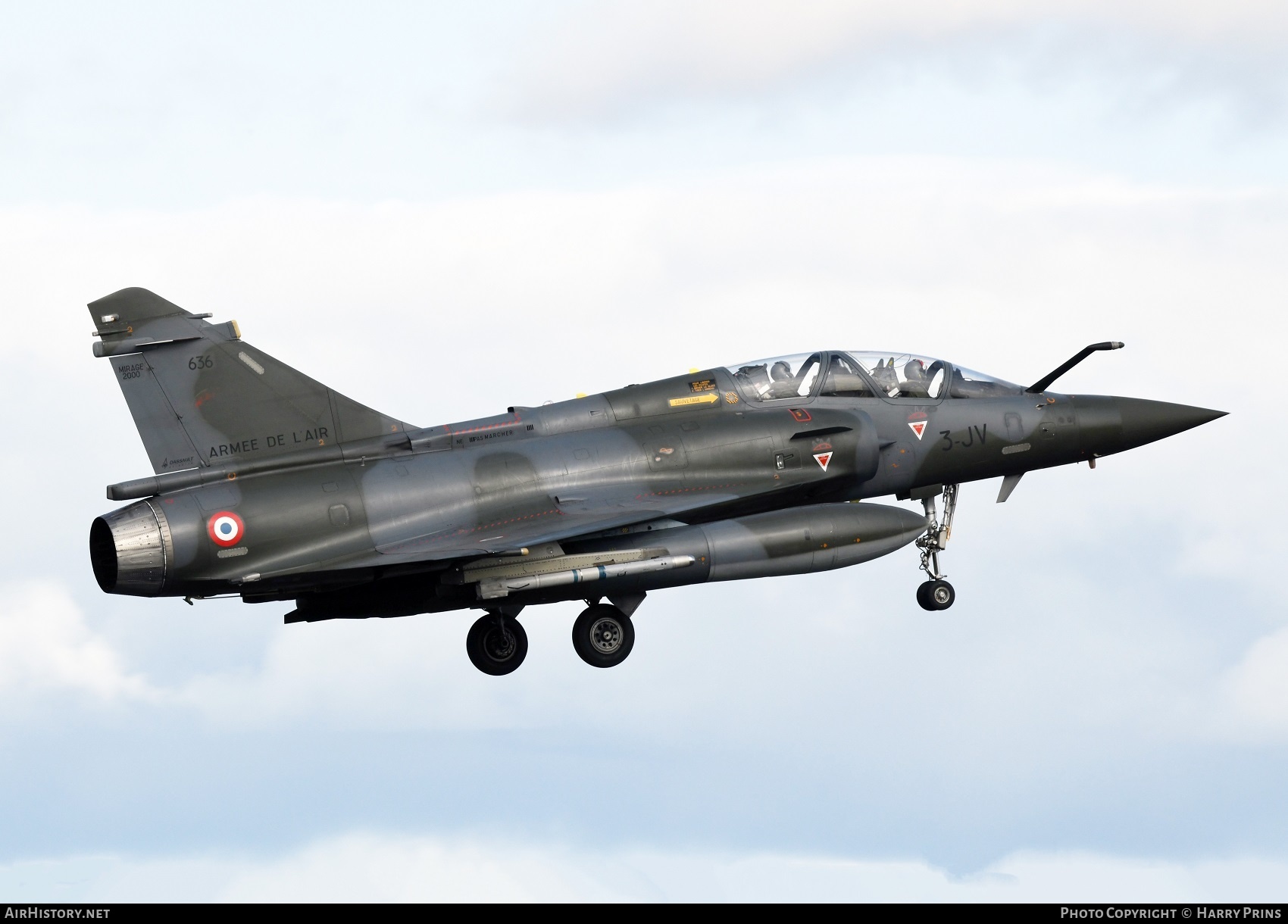 Aircraft Photo of 636 | Dassault Mirage 2000D | France - Air Force | AirHistory.net #605034