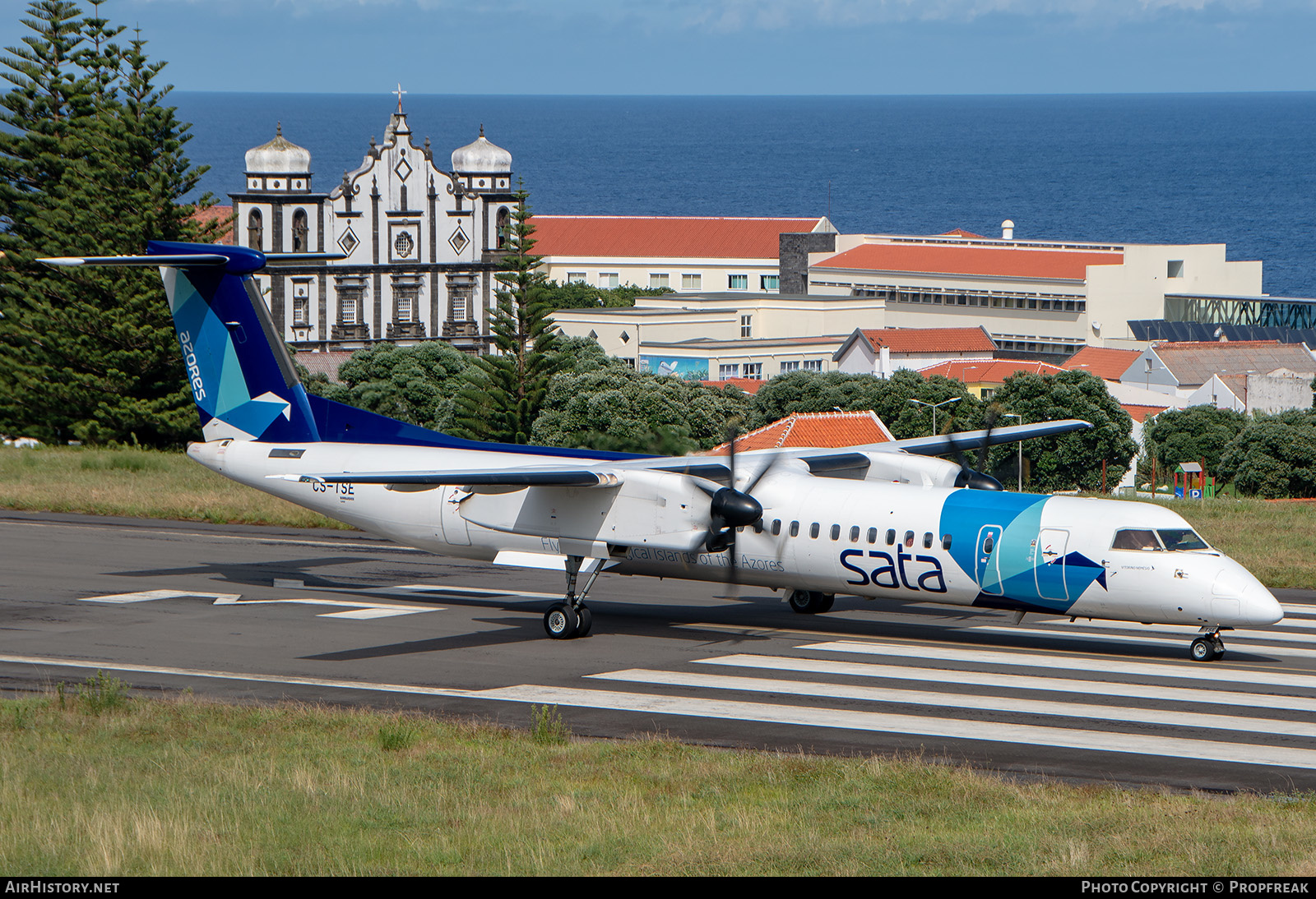 Aircraft Photo of CS-TSE | Bombardier DHC-8-402 Dash 8 | SATA Air Açores | AirHistory.net #605039