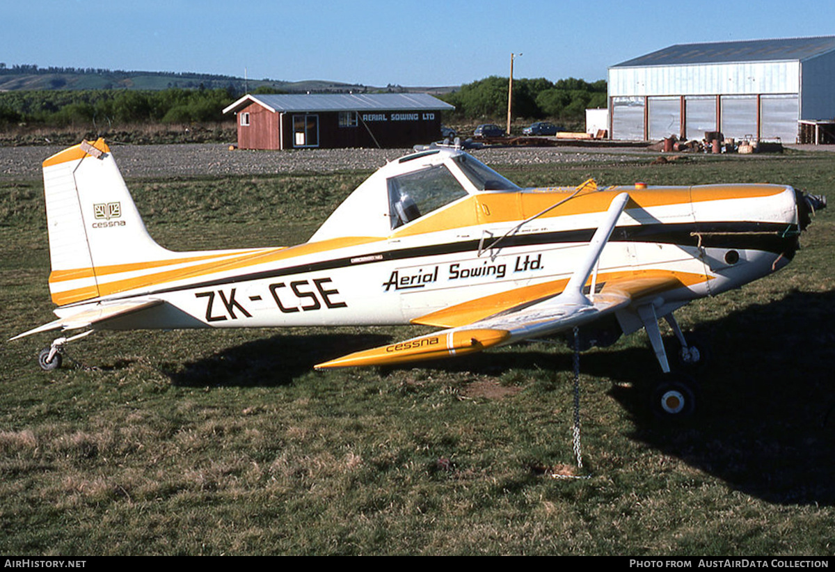 Aircraft Photo of ZK-CSE | Cessna A188 AgWagon 300 | Aerial Sowing | AirHistory.net #605040