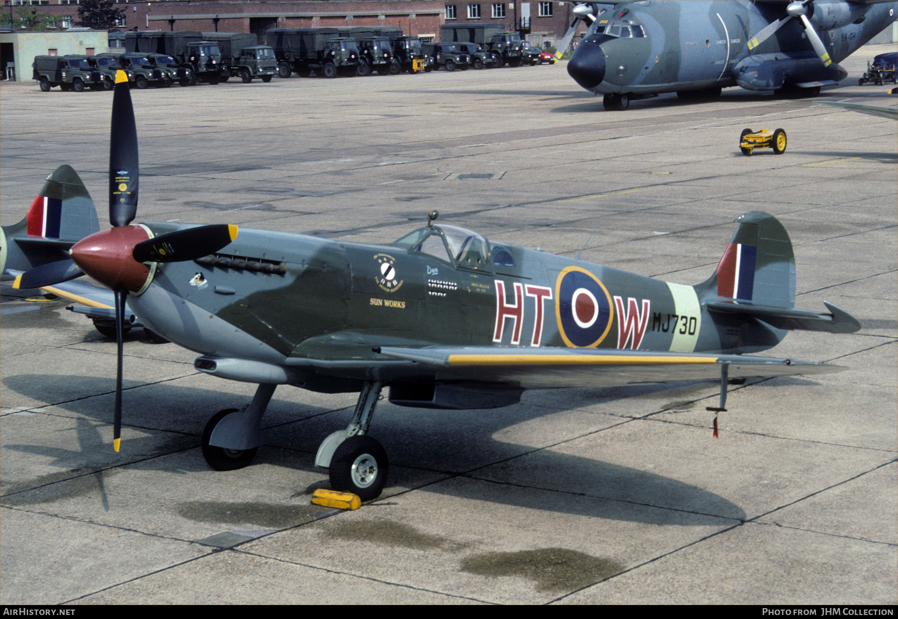 Aircraft Photo of G-HFIX / MJ730 | Supermarine 361 Spitfire LF9E | UK - Air Force | AirHistory.net #605047