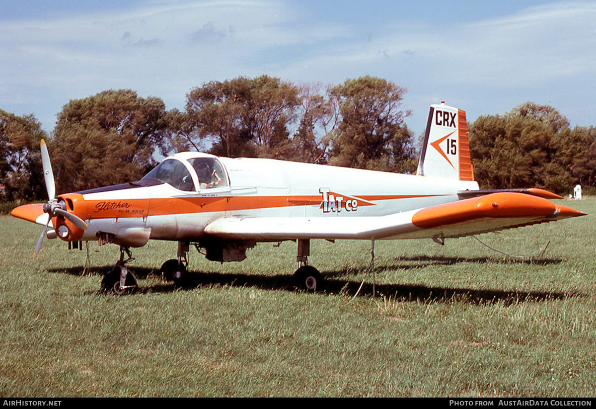 Aircraft Photo of ZK-CRX | Fletcher FU-24-950M | Thames Aerial Topdressing - Tatco | AirHistory.net #605053