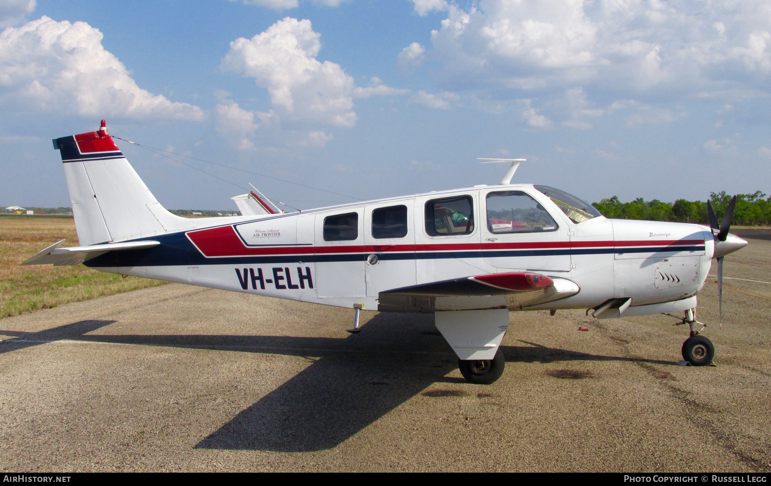 Aircraft Photo of VH-ELH | Beech A36 Bonanza | Air Frontier | AirHistory.net #605057