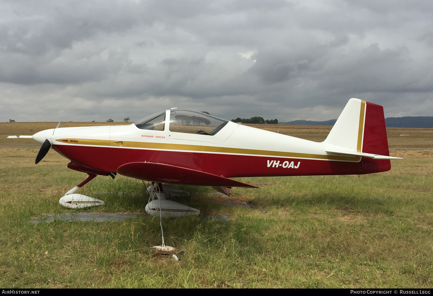 Aircraft Photo of VH-OAJ | Van's RV-6A | AirHistory.net #605059