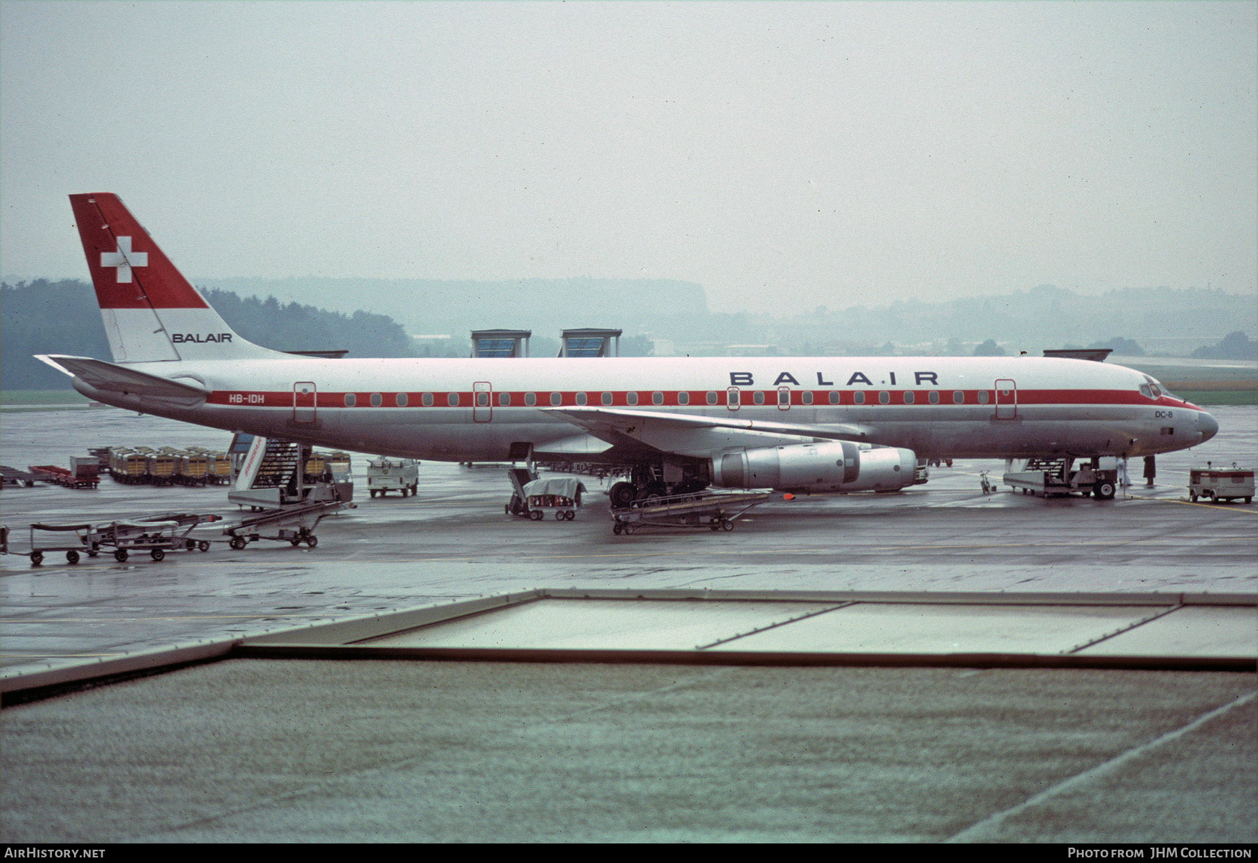 Aircraft Photo of HB-IDH | McDonnell Douglas DC-8-62CF | Balair | AirHistory.net #605067