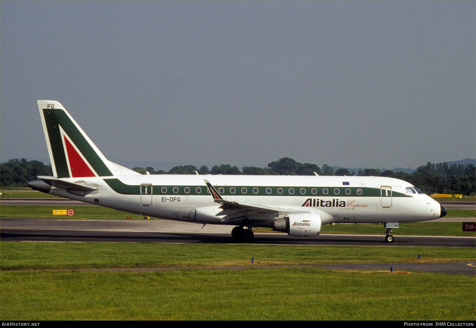 Aircraft Photo of EI-DFG | Embraer 170LR (ERJ-170-100LR) | Alitalia Express | AirHistory.net #605079