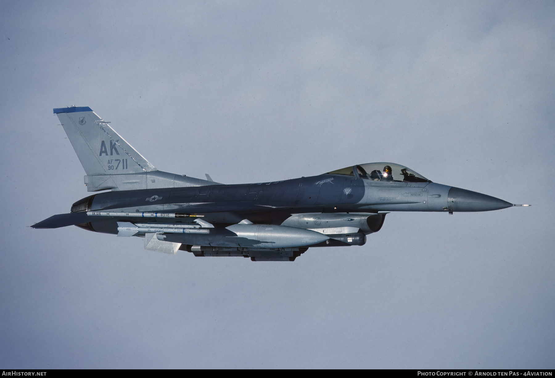 Aircraft Photo of 90-0711 / AF90-711 | Lockheed Martin F-16CG Fighting Falcon | USA - Air Force | AirHistory.net #605097