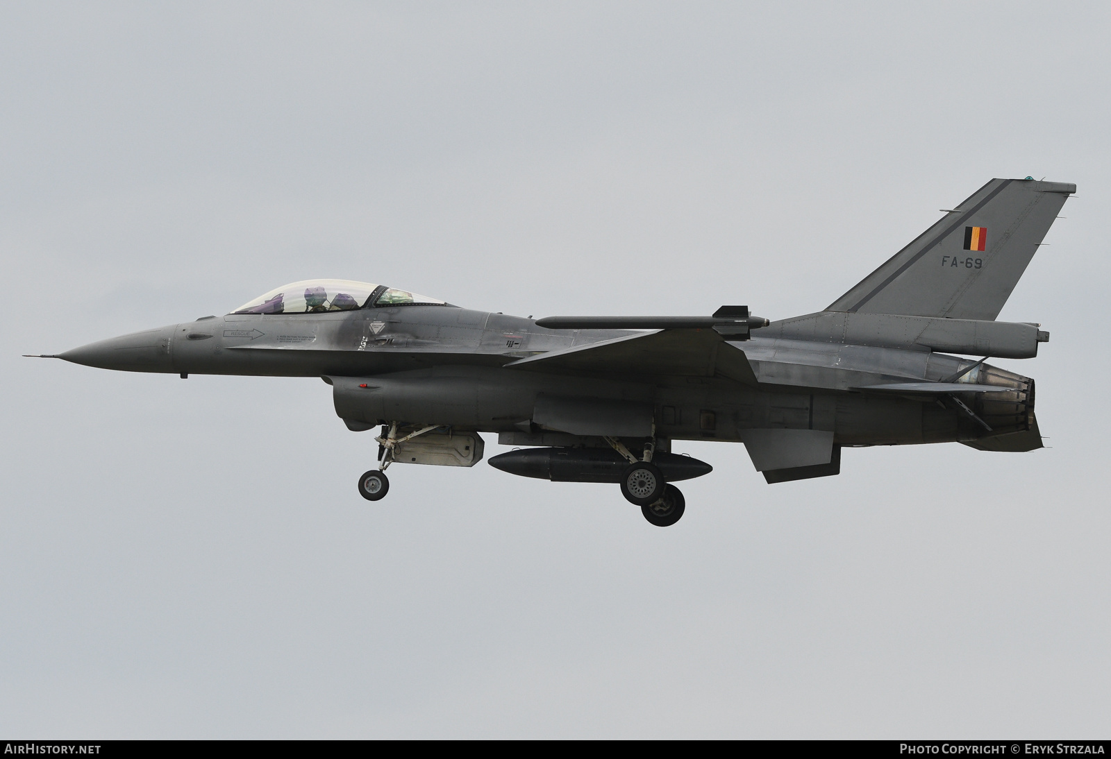 Aircraft Photo of FA-69 | General Dynamics F-16AM Fighting Falcon | Belgium - Air Force | AirHistory.net #605100