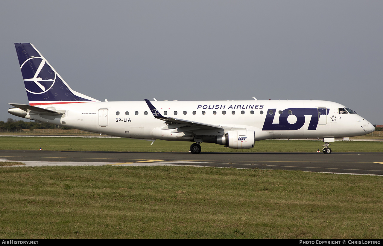 Aircraft Photo of SP-LIA | Embraer 175STD (ERJ-170-200STD) | LOT Polish Airlines - Polskie Linie Lotnicze | AirHistory.net #605118