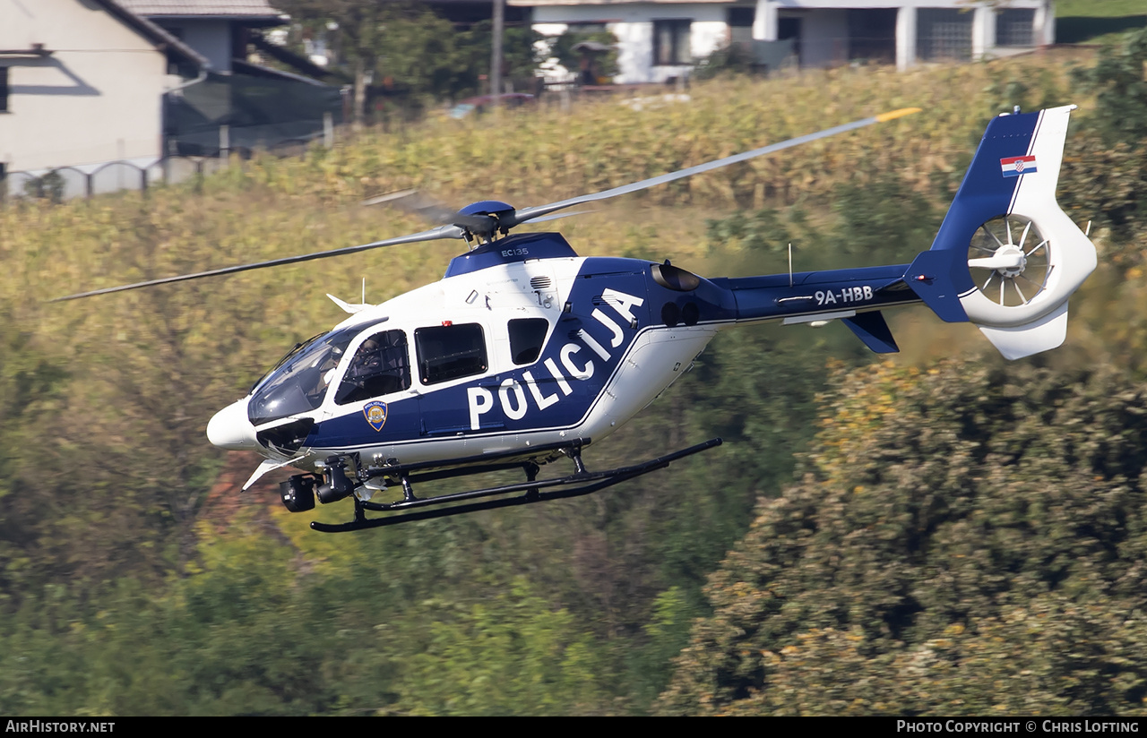 Aircraft Photo of 9A-HBB | Airbus Helicopters H-135P-2+ | Croatia - Police | AirHistory.net #605120