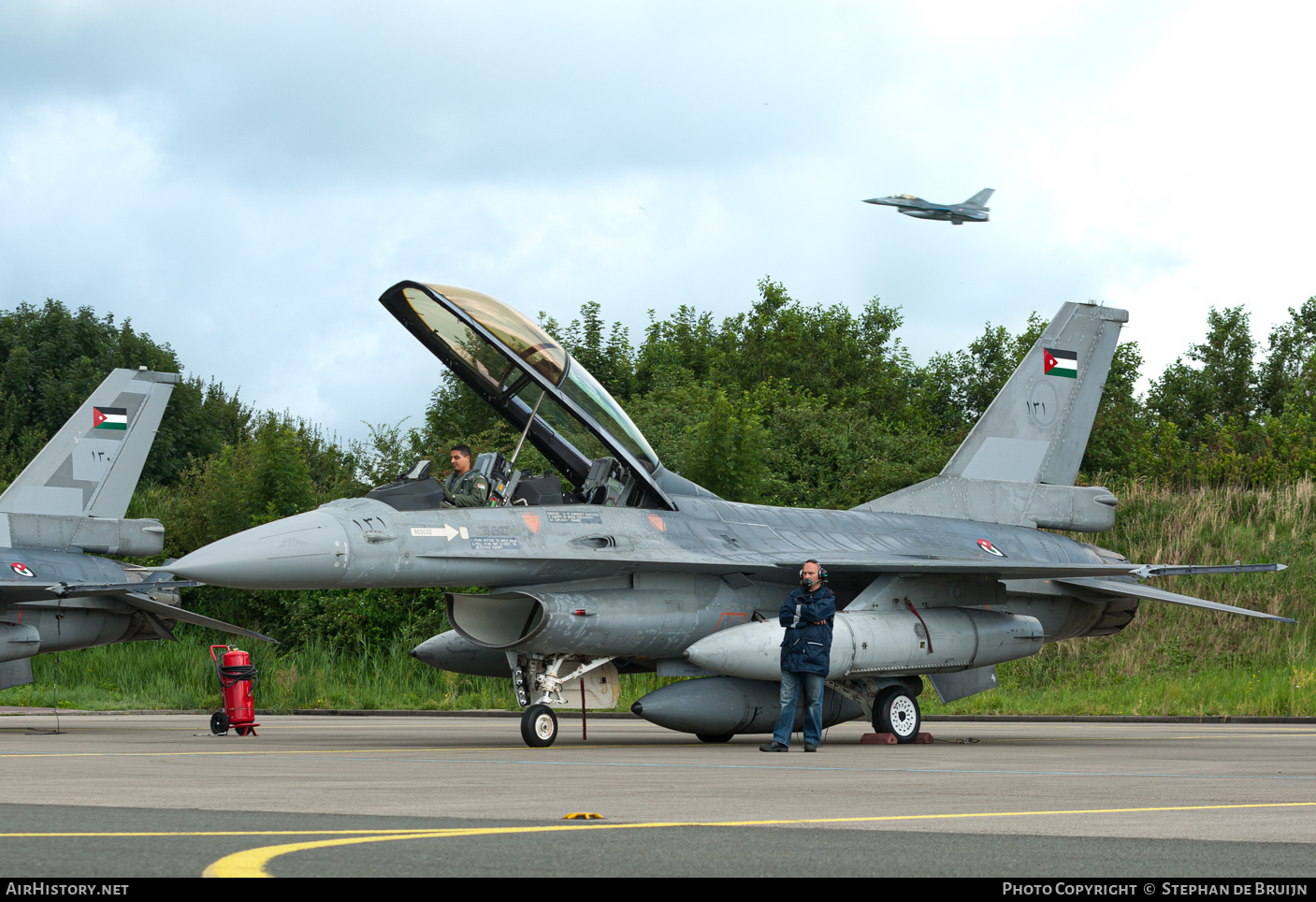 Aircraft Photo of 131 | General Dynamics F-16BM Fighting Falcon | Jordan - Air Force | AirHistory.net #605124