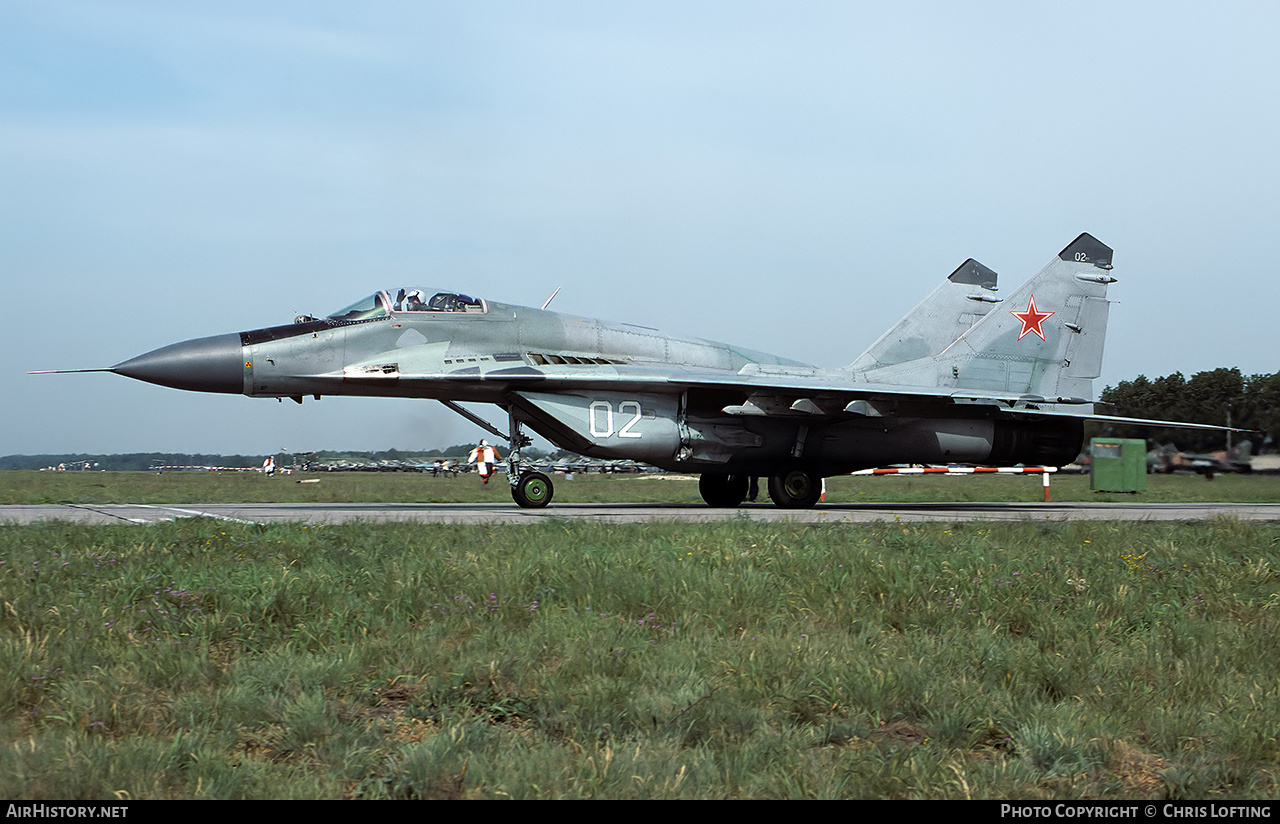 Aircraft Photo of 02 white | Mikoyan-Gurevich MiG-29 | Russia - Air Force | AirHistory.net #605144