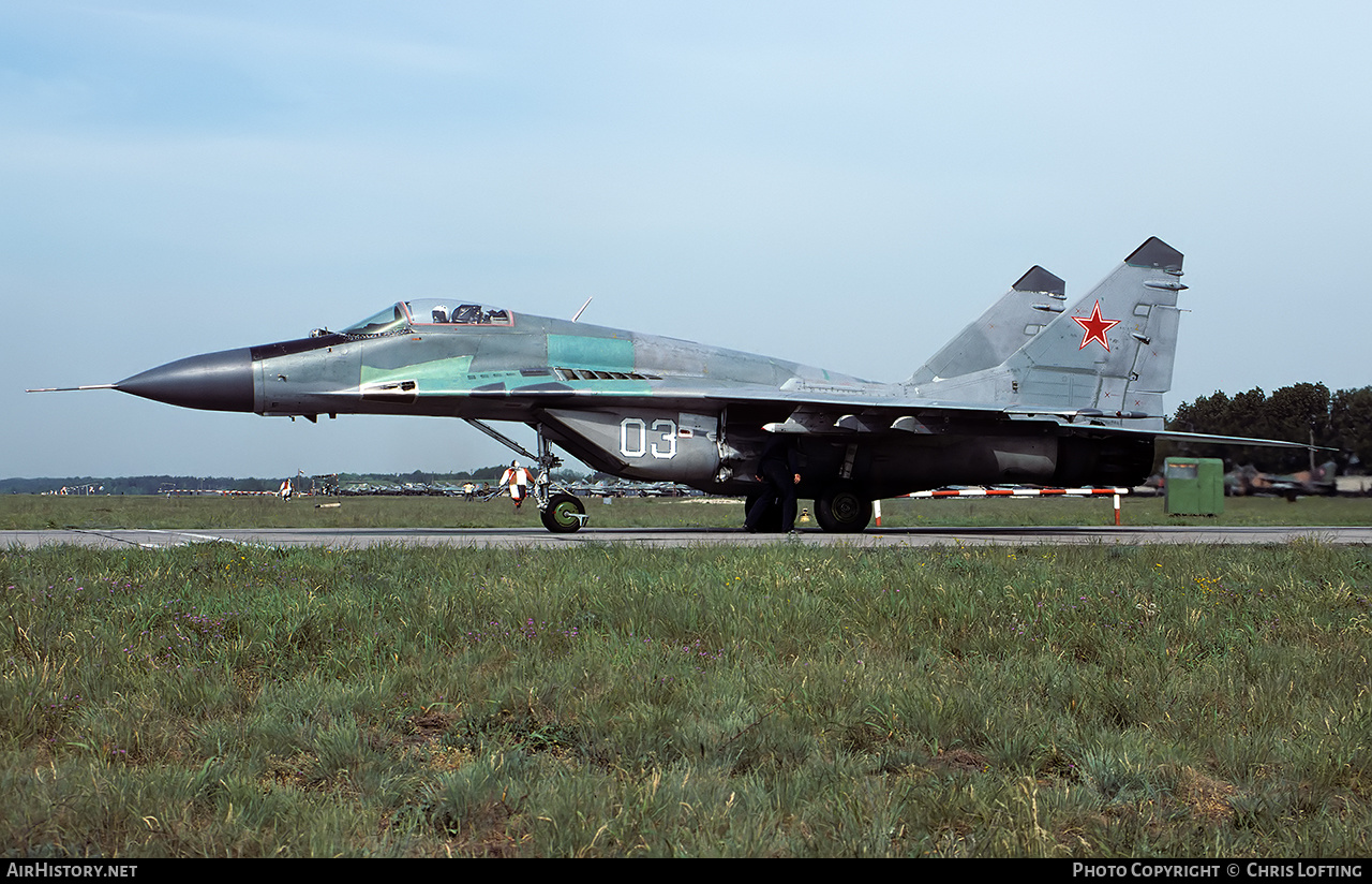 Aircraft Photo of 03 white | Mikoyan-Gurevich MiG-29 | Russia - Air Force | AirHistory.net #605155