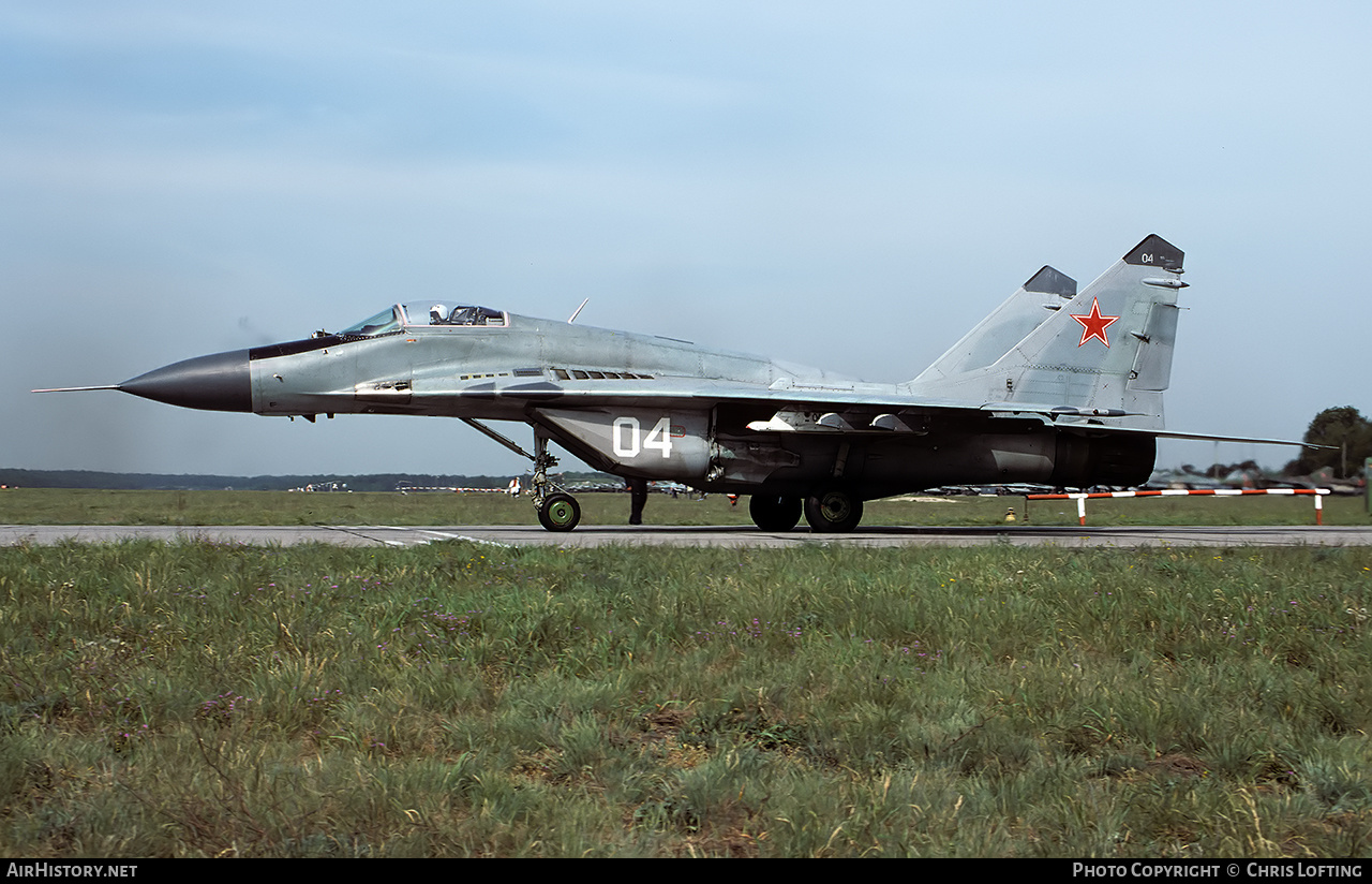 Aircraft Photo of 04 white | Mikoyan-Gurevich MiG-29 (9-13) | Russia - Air Force | AirHistory.net #605168