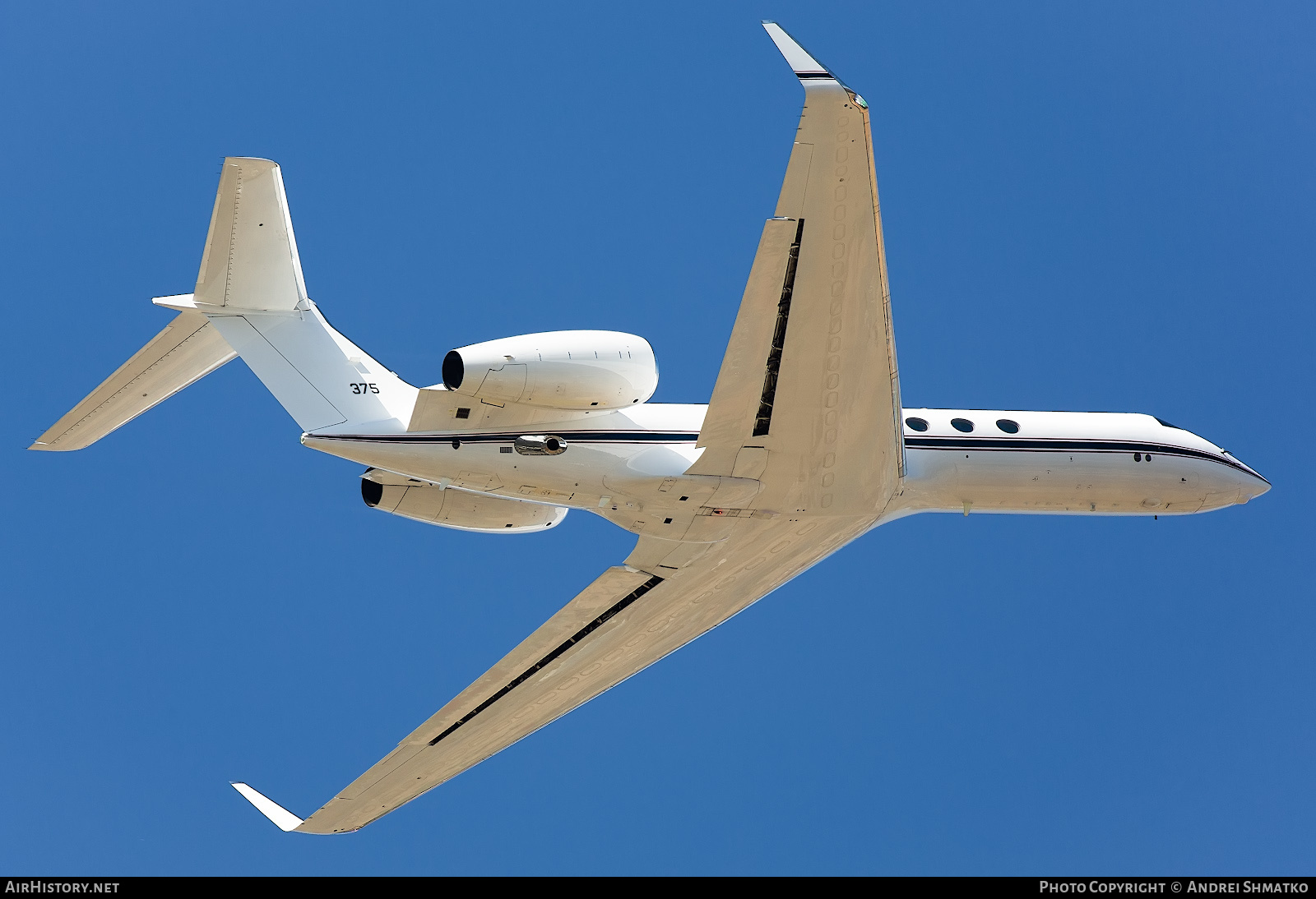 Aircraft Photo of 166375 / 375 | Gulfstream Aerospace C-37A Gulfstream V (G-V) | USA - Navy | AirHistory.net #605180