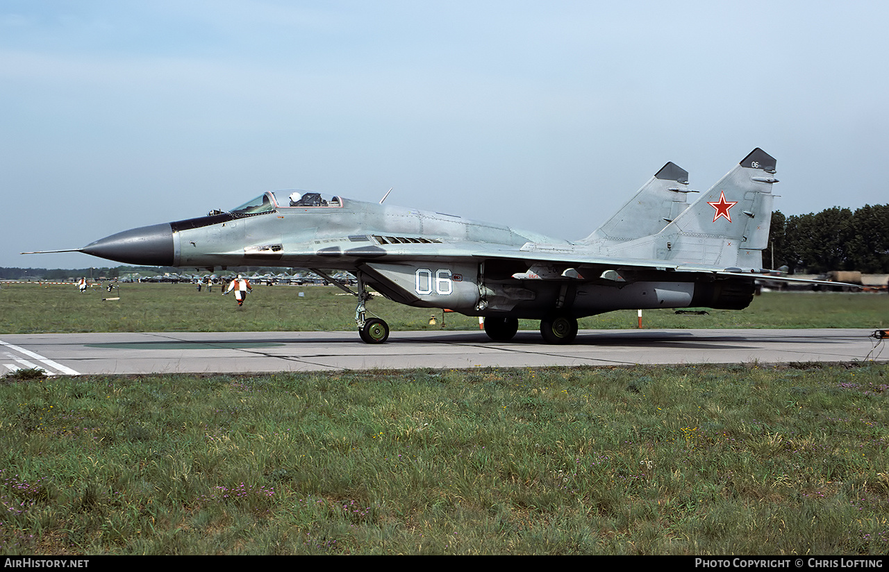 Aircraft Photo of 06 white | Mikoyan-Gurevich MiG-29 (9-13) | Russia - Air Force | AirHistory.net #605185