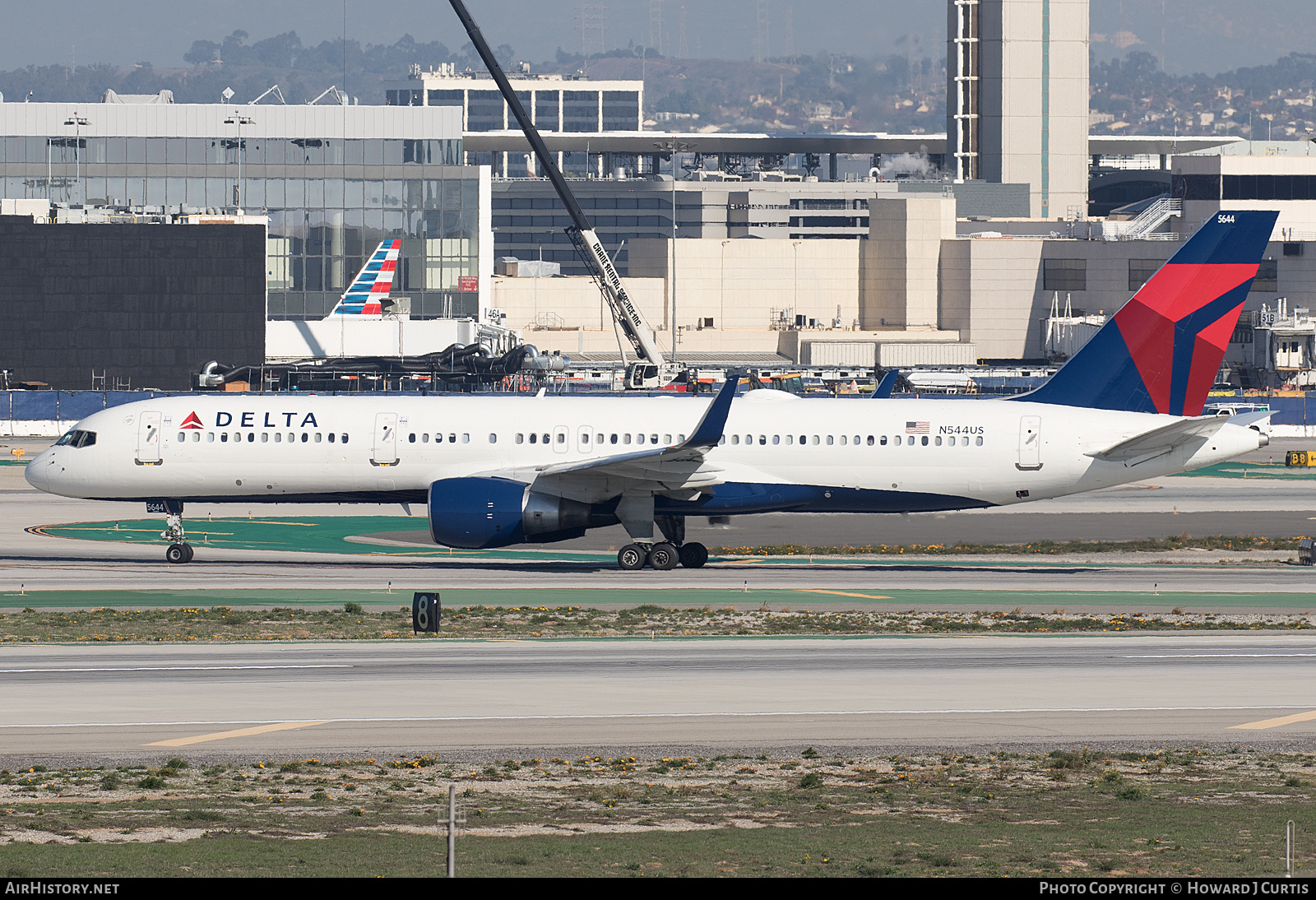 Aircraft Photo of N544US | Boeing 757-251 | Delta Air Lines | AirHistory.net #605192