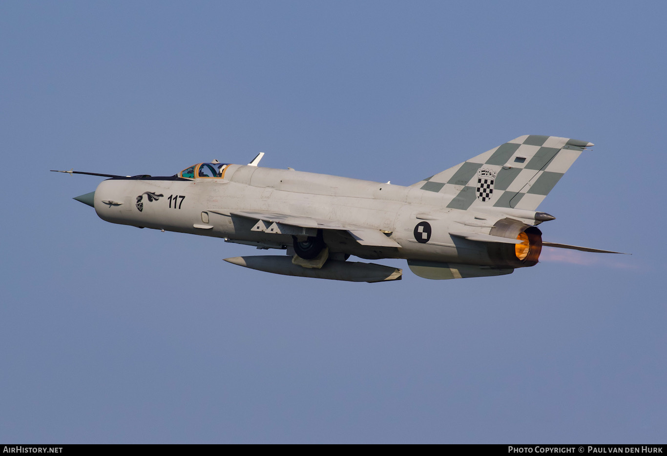 Aircraft Photo of 117 | Mikoyan-Gurevich MiG-21bisD | Croatia - Air Force | AirHistory.net #605197