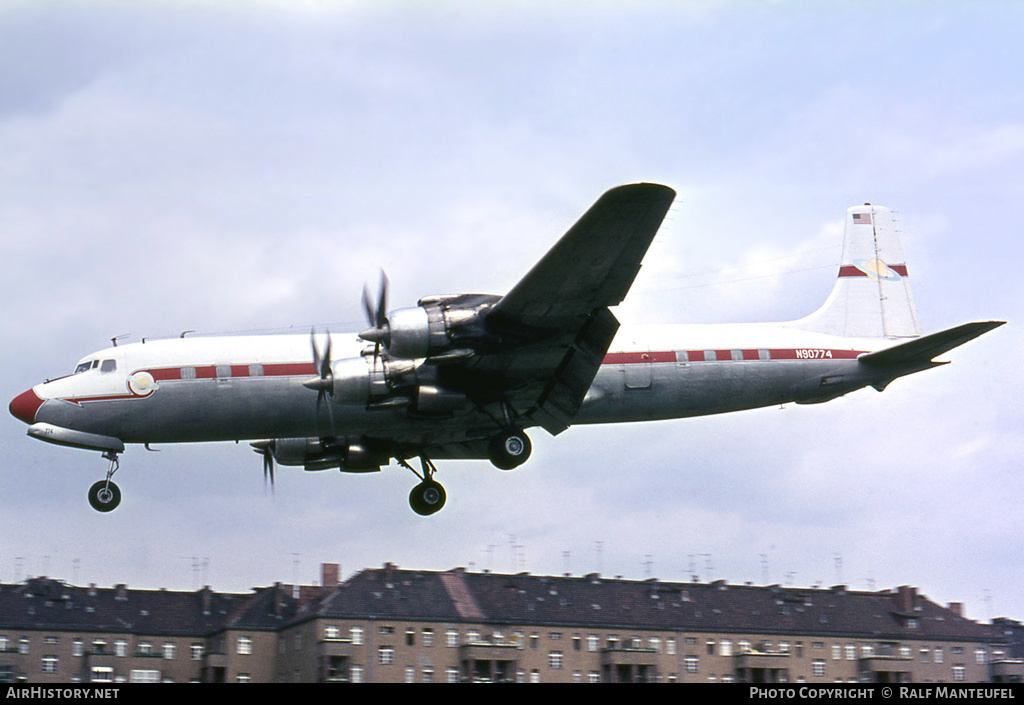 Aircraft Photo of N90774 | Douglas DC-7C | Saturn Airways | AirHistory.net #605209