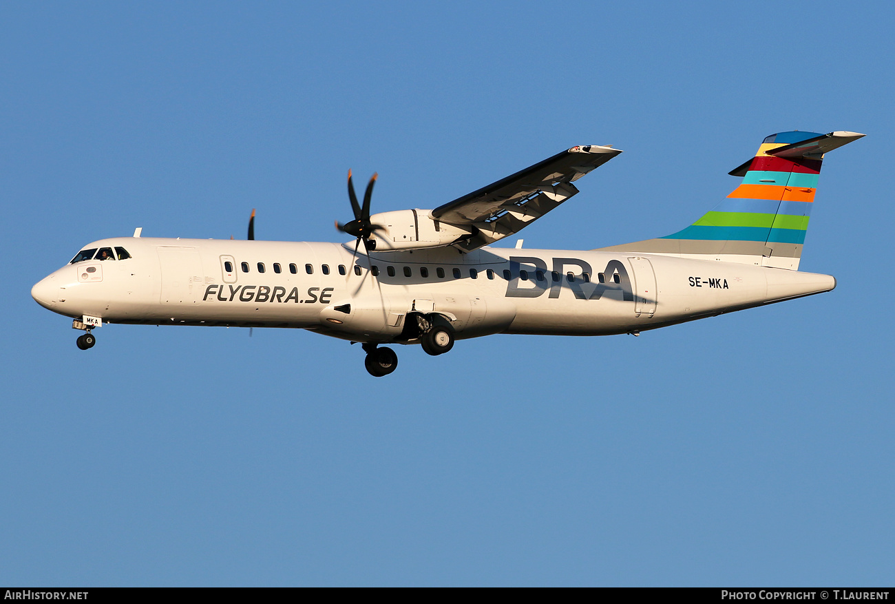 Aircraft Photo of SE-MKA | ATR ATR-72-600 (ATR-72-212A) | BRA - Braathens Regional Airlines | AirHistory.net #605239
