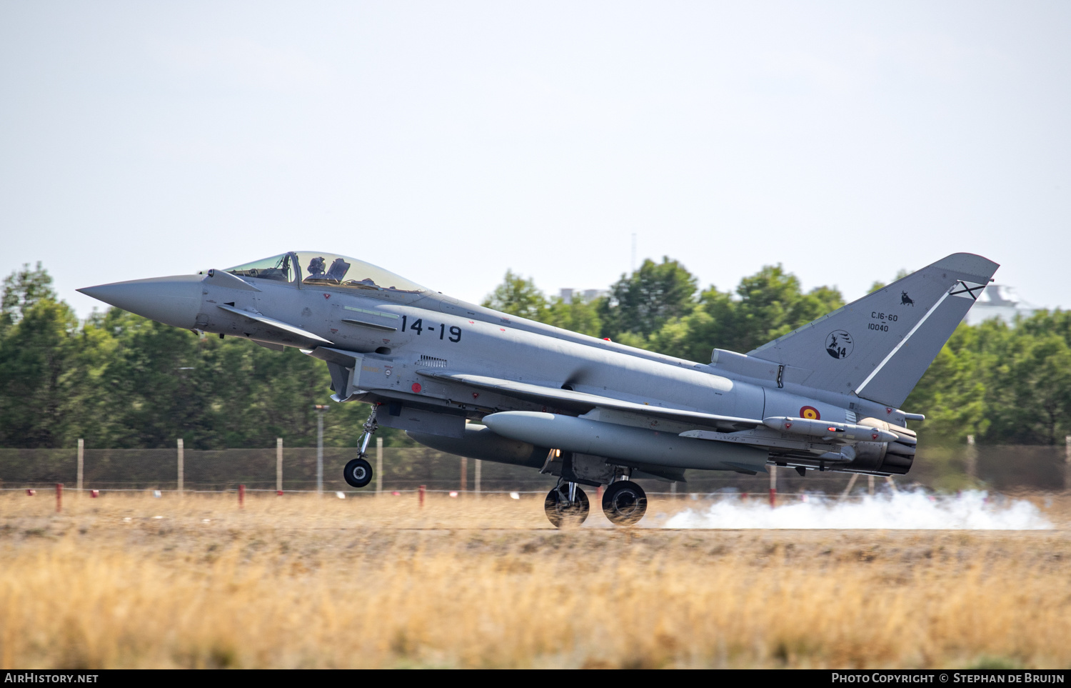 Aircraft Photo of C.16-60 / 10040 | Eurofighter EF-2000 Typhoon | Spain - Air Force | AirHistory.net #605243