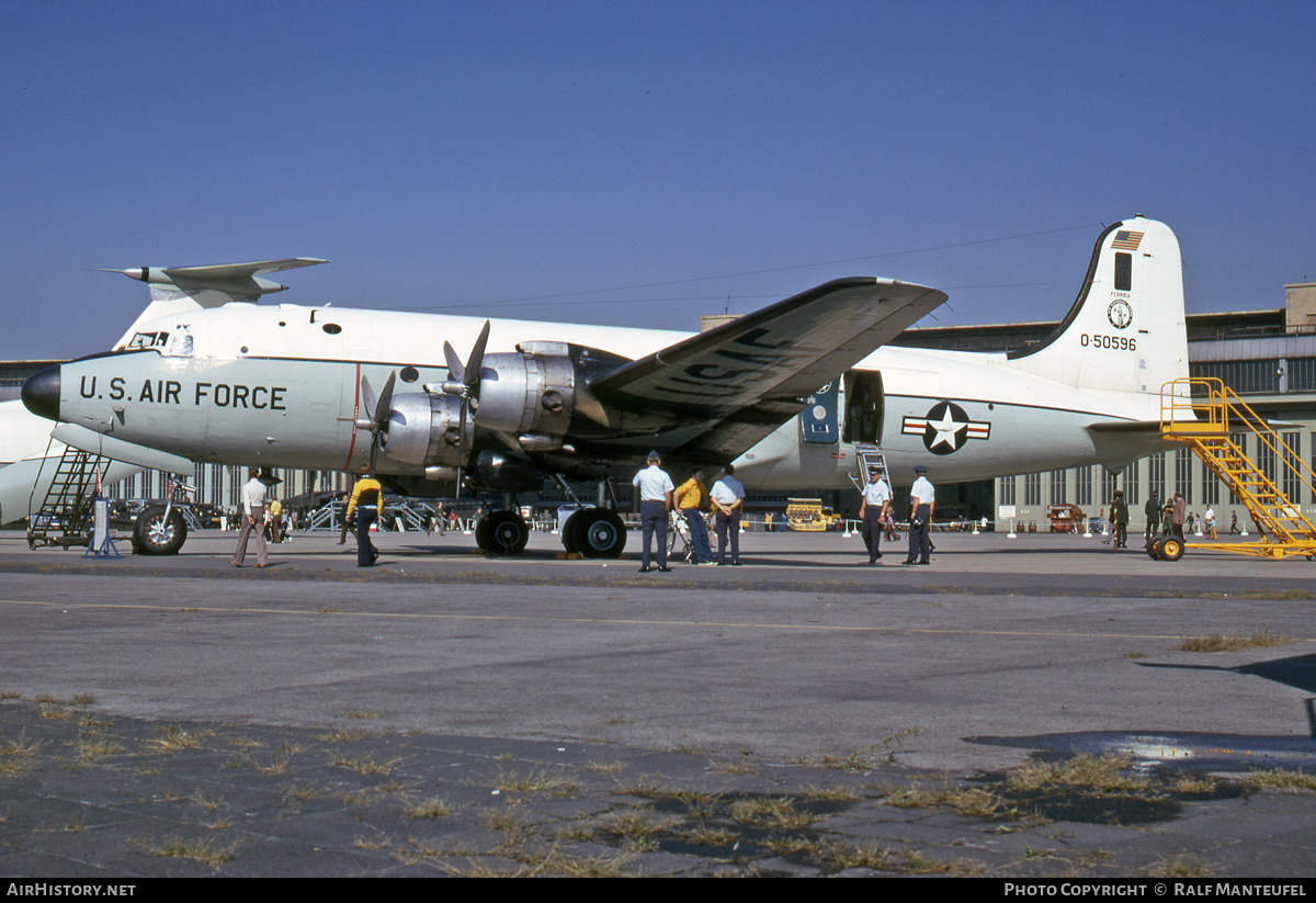 Aircraft Photo of 45-596 / 0-50596 | Douglas C-54G Skymaster | USA - Air Force | AirHistory.net #605261