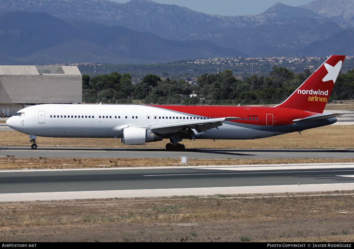 Aircraft Photo of VP-BMC | Boeing 767-3Q8/ER | Nordwind Airlines | AirHistory.net #605286
